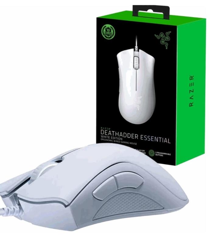 Souris Razer DeathAdder Essential White Original