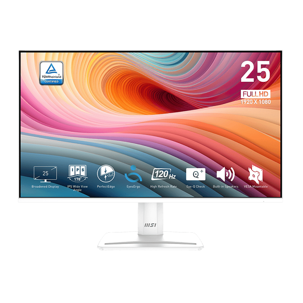 Écran MSI PRO MP251W E2 24.5" Full HD IPS 120Hz