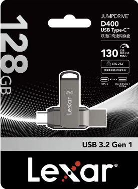 FLASH DISK 128GB LEXAR D400 TYPE-C 3.2