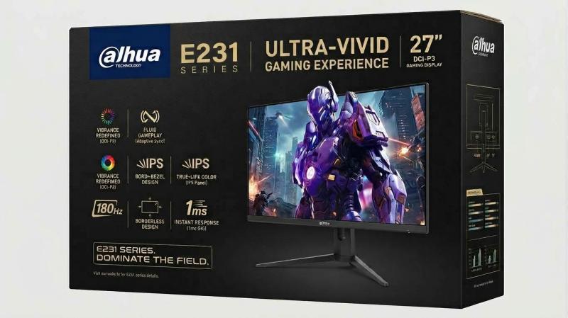 ECRAN DAHUA 27" IPS 180 Hz _ DHI-LM27-E331A 1 MS -IPS