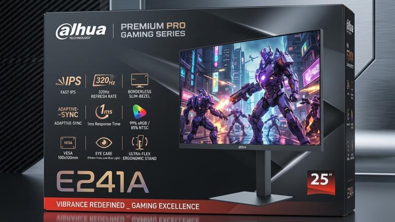 ECRAN DAHUA 25" IPS 320 Hz _ DHI-LM25-E241A 1MS