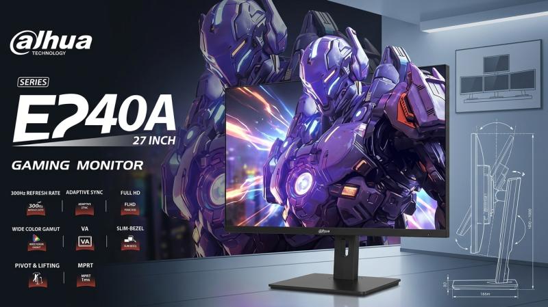 ECRAN DAHUA 27" IPS 180 Hz _ DHI-LM27-E240A 1MS