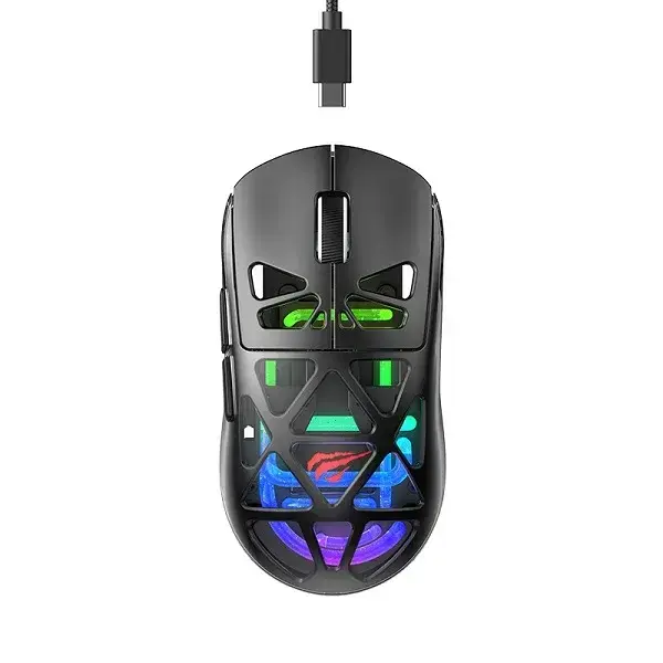 HAVIT SANS FIL MS1044WB 3MODE RGB PROGRAM BLACK - WHITE