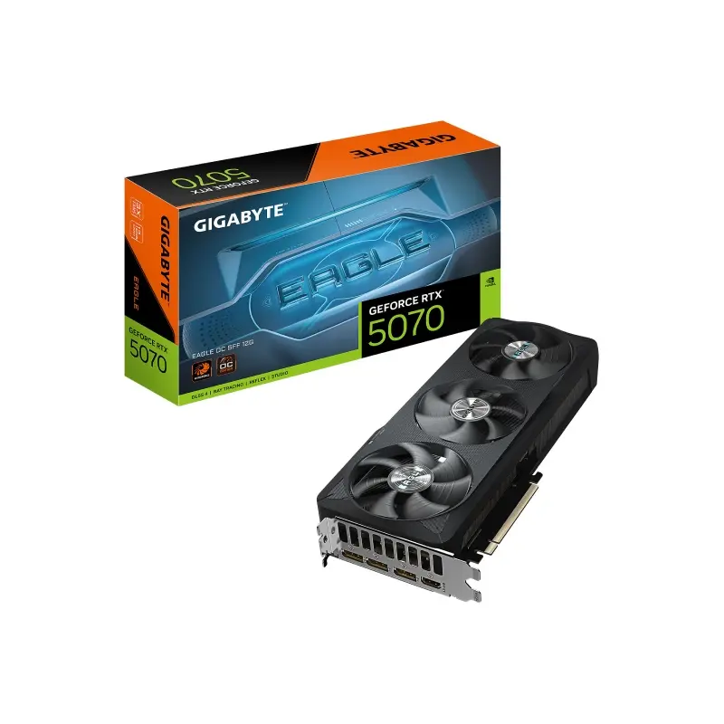 CARTE GRAPHIQUE GIGABYTE RTX5070 EAGLE OC SFF 12G GDDR7
