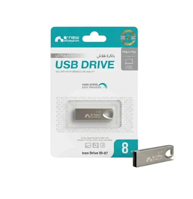 FLASH DISQUE NEW HORIZON IRON ID07 8GB