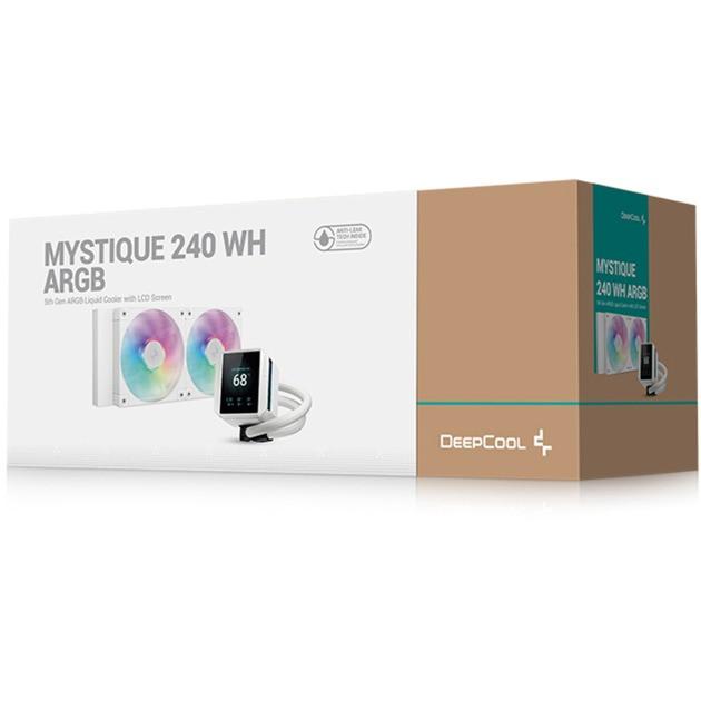 WATER COOLING DEEPCOOL MYSTIQUE 240 WHITE ARGB