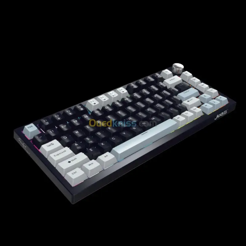 CLAVIER GAMING JEDEL KL81 MECANIQUE BLEU SWITCH