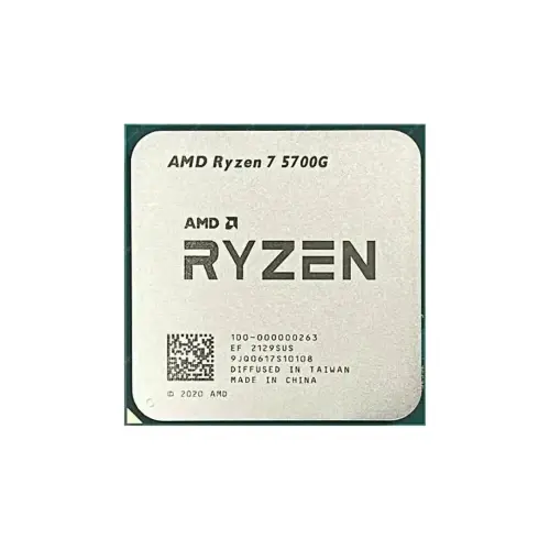 CPU AMD RYZEN 7 5700G TRAY (EN VENTE EN CONFIG)