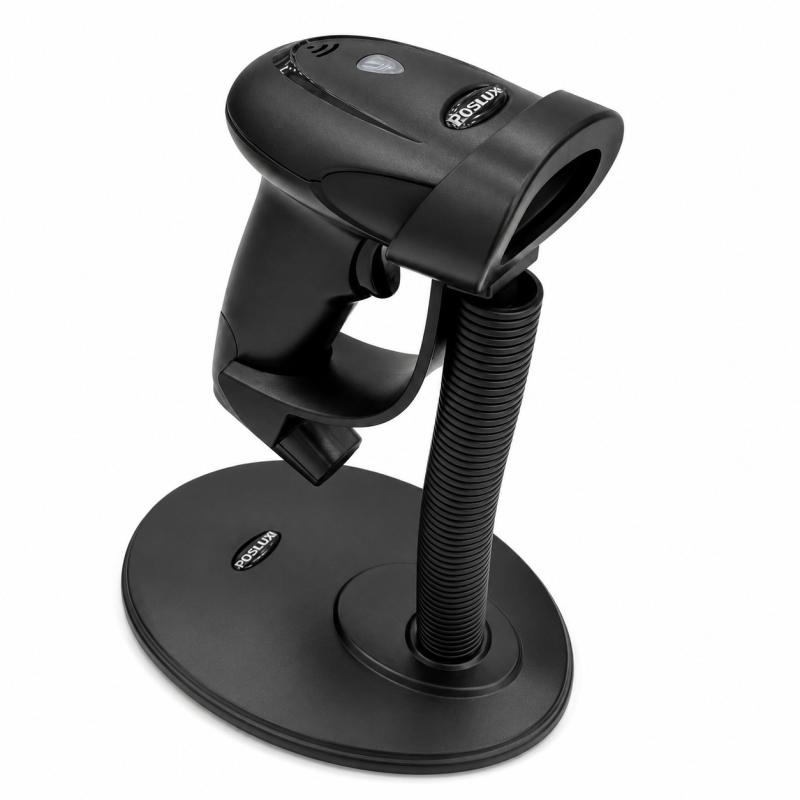 LECTEUR CODE A BARRE AVEC FIL AVEC SUPPORT BRC2D POSLUX