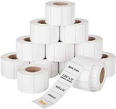 ETIQUETTE CODE A BARRE PVC 40X60 400 ETQ