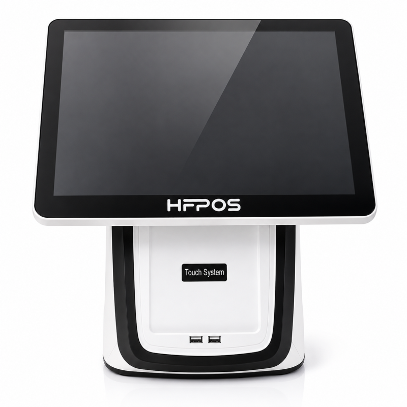 CAISSE TACTILE I5 3EME/ 8G/128 SSD 15" WIFI-LAN AVEC AFFICHEUR HFPOS