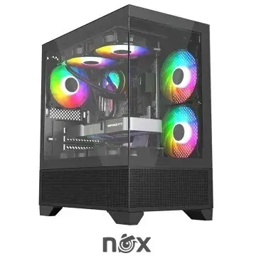 BOITIER NOX RAVEN BLACK ARGB