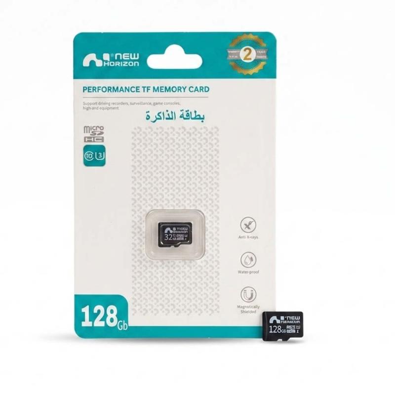 CARTE MEMOIR NEW HORIZON MICRO SD 128GB Class 10