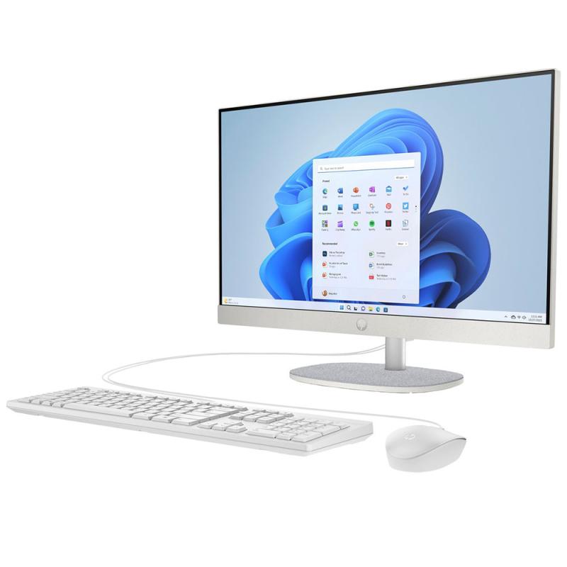 ALL IN ONE HP I5 1334U RAM 8G SSD 512G ECRAN 23.8" (B7FV2PA) (B6NUOPA )BLANC TACTIL