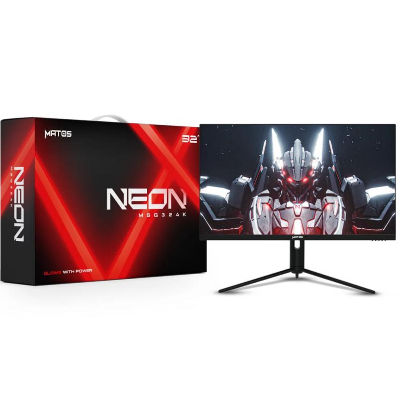 ECRAN MATOS 32" NEON MSG324K 4K 160HZ STAND ADJUSTABLE 2xDP and 2xHDMI