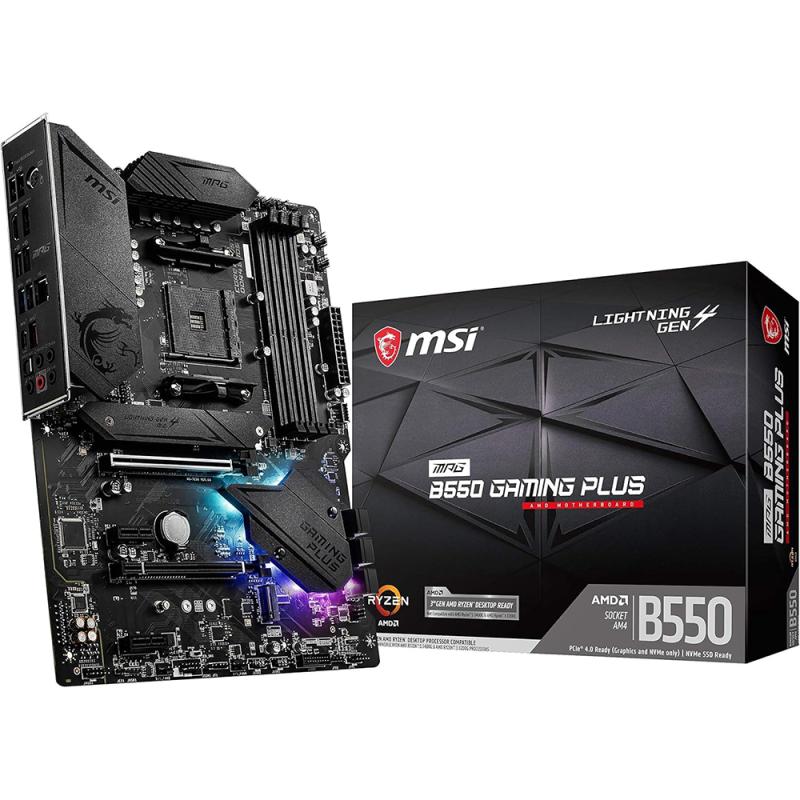 CARTE MERE MSI AMD SOCKET AM4 CHIPSET MPG B550M GAMING PLUS MICRO-ATX