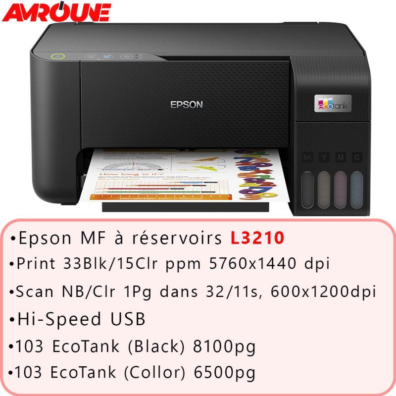 Imprimante Multifonction EPSON Jet d'encre L3210 RESERVOIR