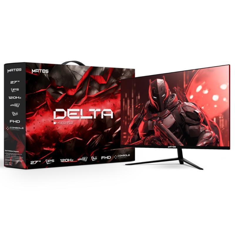 ECRAN MATOS 27" DELTA MSG2712 120HZ 1MS FAST IPS FHD TYPC C