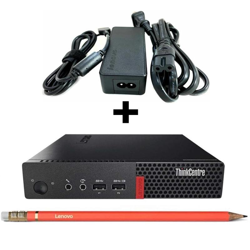 Unité MINI LENOVO THINKCENTRE M710Q CPU celeron 3900T/RAM DDR4 4Go/HDD 500G 2.5"/Display Port /vga/avec chargeur original