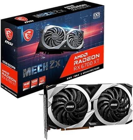 CARTE GRAPHIQUE MSI Radeon RX 6700 XT MECH 2X 12G OC USED 10/10