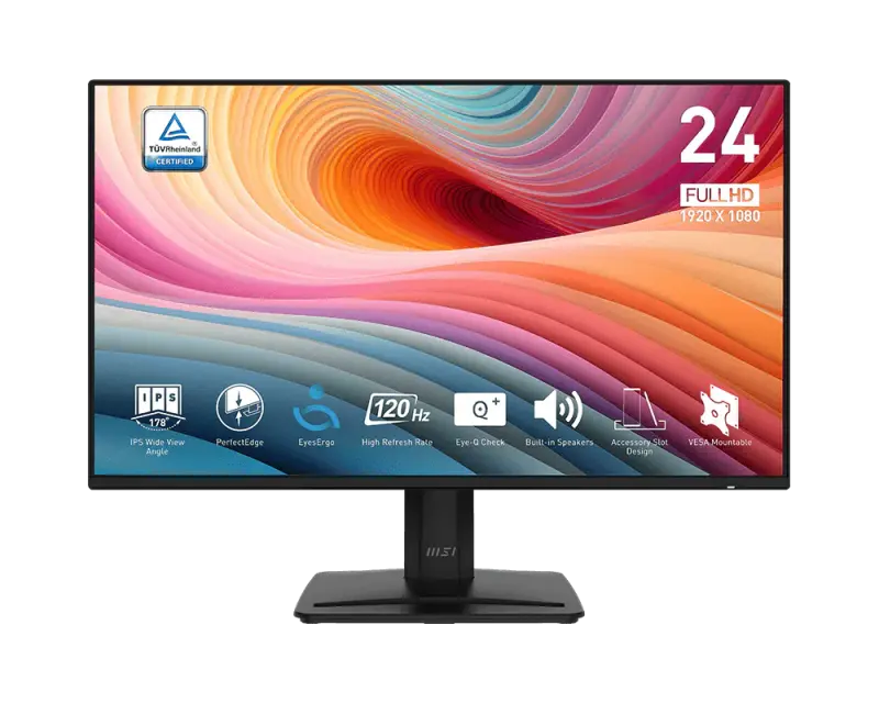 Ecran MSI PRO MP242A E2 23.8" Full HD IPS 120Hz