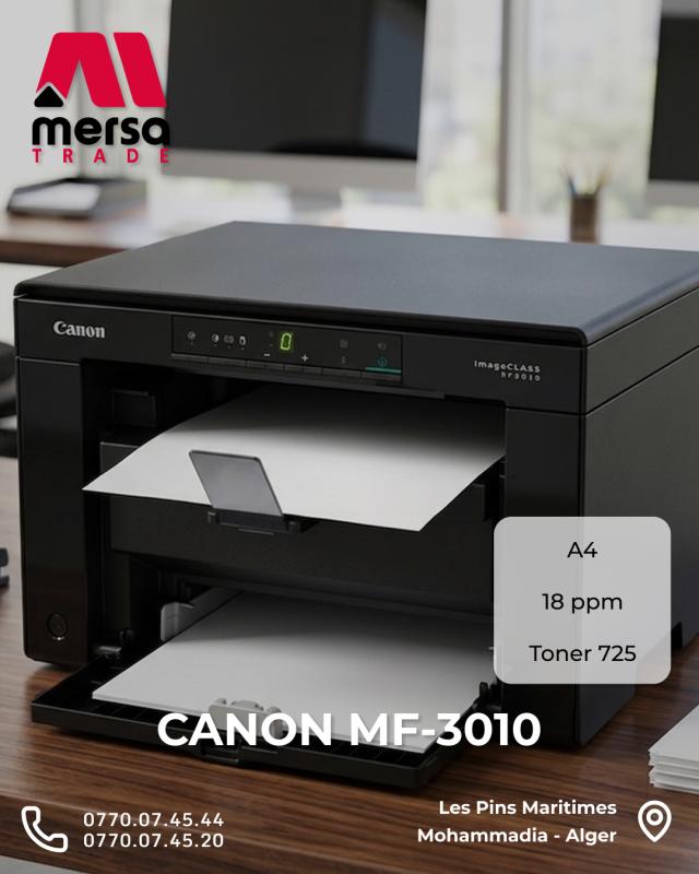 Canon MF 3010 A4 Laser Noir & Blanc