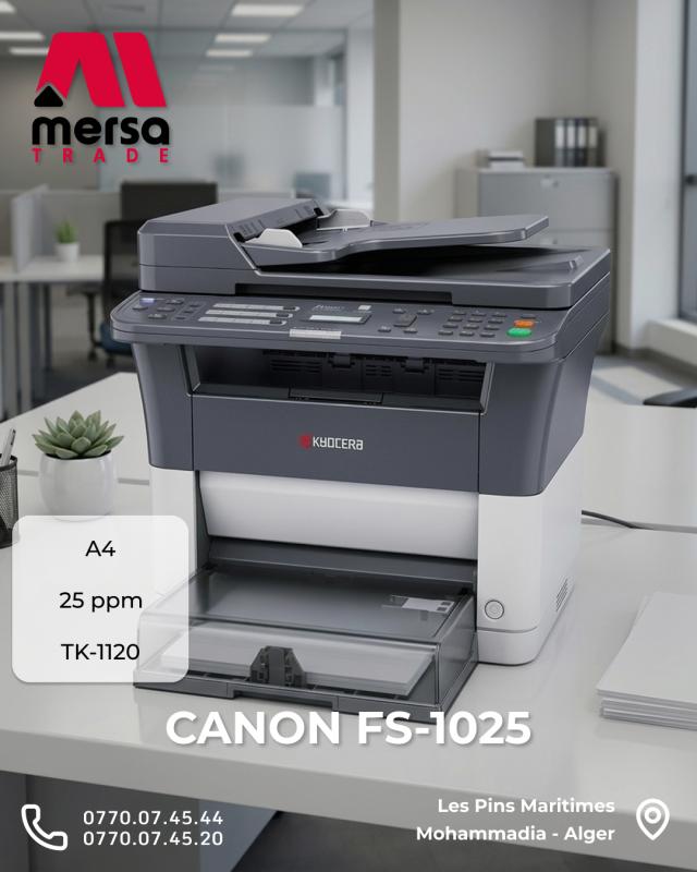 Kyocera FS 1025 A4 Laser Noir & Blanc ADF Recto verso