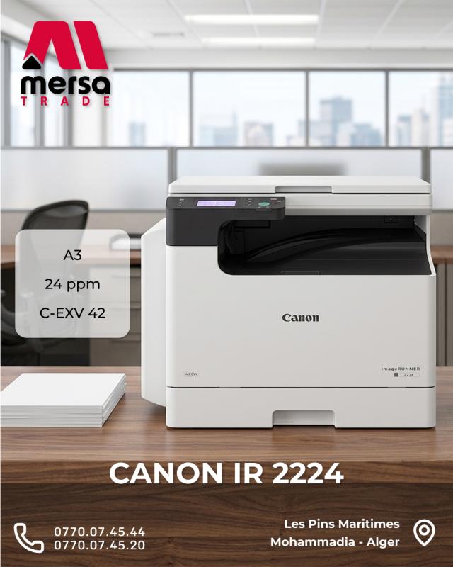 Canon IR 2224 A3 Laser Noir & Blanc