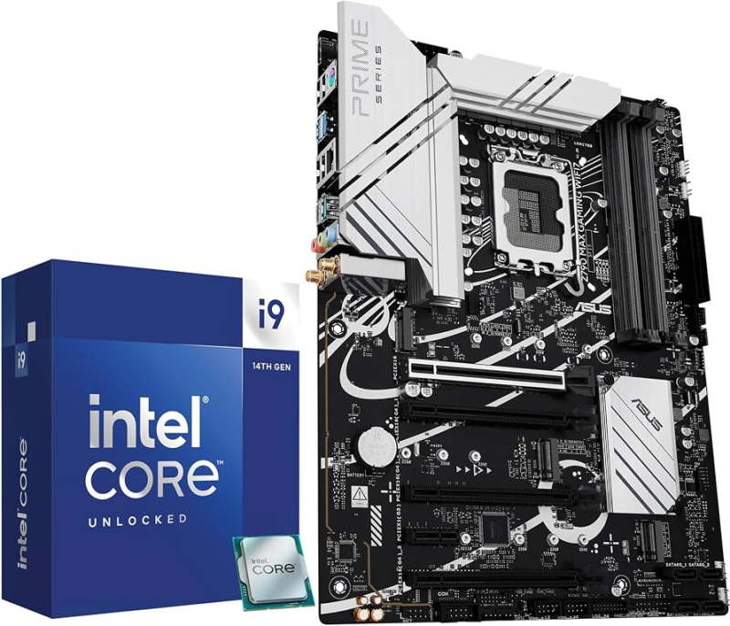 KIT CPU + CARTE MÈRE | Intel Core i9-14900K + ASUS PRIME Z790-P DDR5 ATX