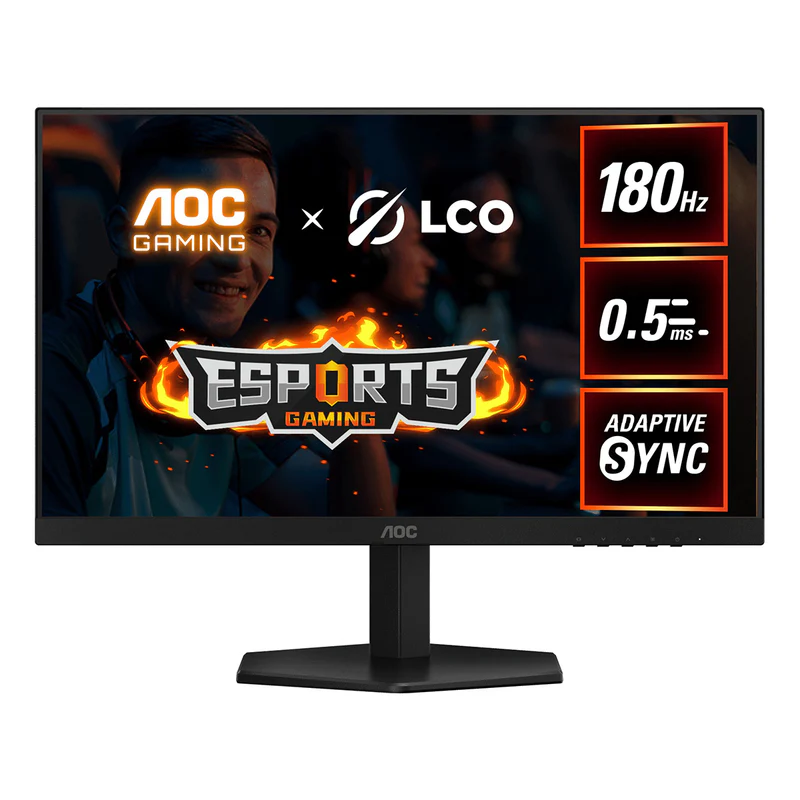 ECRAN AOC 24G42E 23.8" Fast IPS Full HD | 180Hz | 0.5ms | G-SYNC Compatible