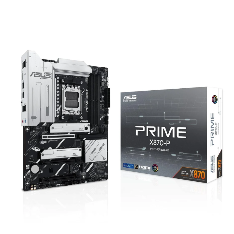 CARTE MÈRE ASUS PRIME X870-P | AMD AM5 | X870 | DDR5 | ATX