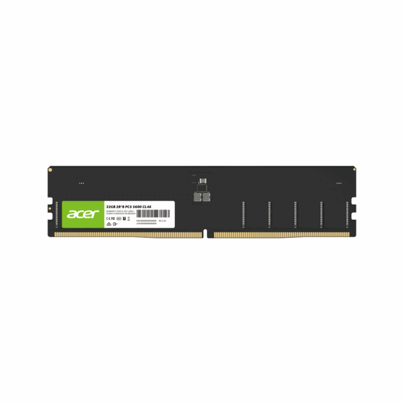 RAM PC ACER DDR5 16GB 5600MHz UDIMM | Non-RGB