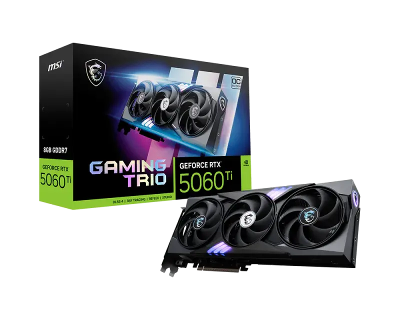 GeForce RTX 5060 Ti 8G GAMING TRIO OC