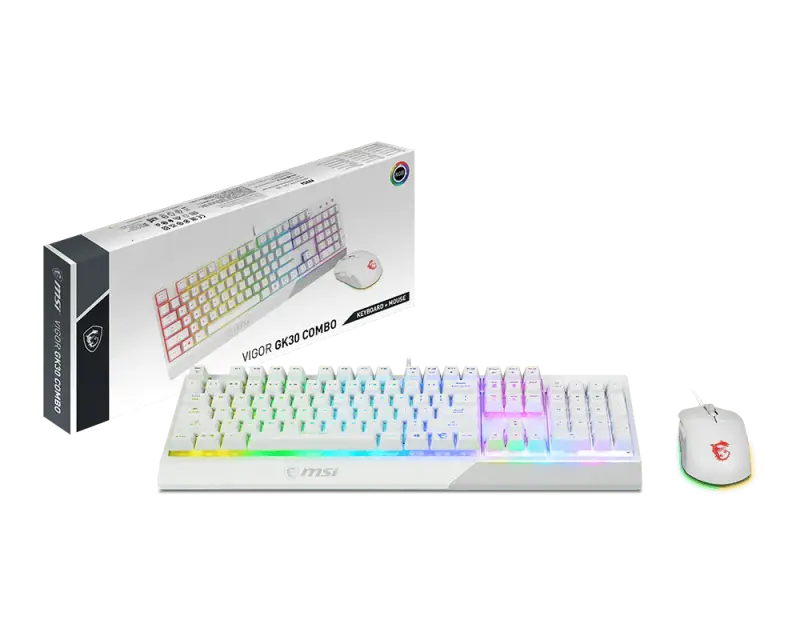 CLAVIER VIGOR GK30 WHITE GAMING