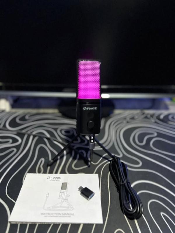🎙️Microphone Gaming FDUCE M160 RGB💯🆕