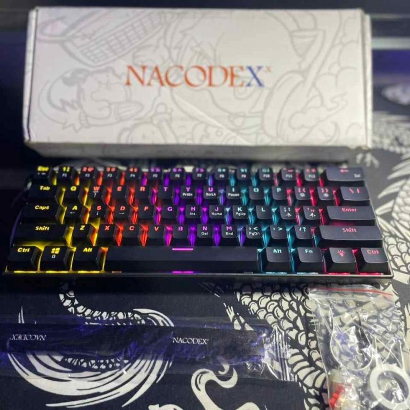 🆕AJAZZ NK61 RED SWITCH 🔴 RGB KEYBOARD🔥