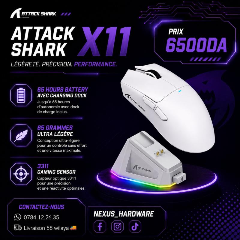🖱️ Attack Shark X11 🛜Wireless🚀22000DPI🎮gaming mouse