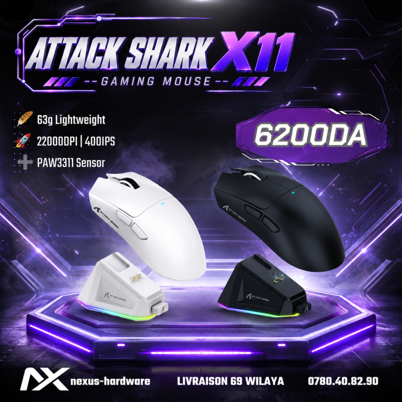 🖱️ Attack Shark X11 🛜Wireless🚀22000DPI🎮gaming mouse