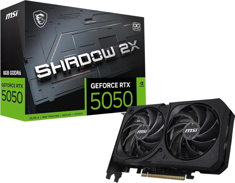 GPU RTX 5050 8GB SHADOW 2X OC