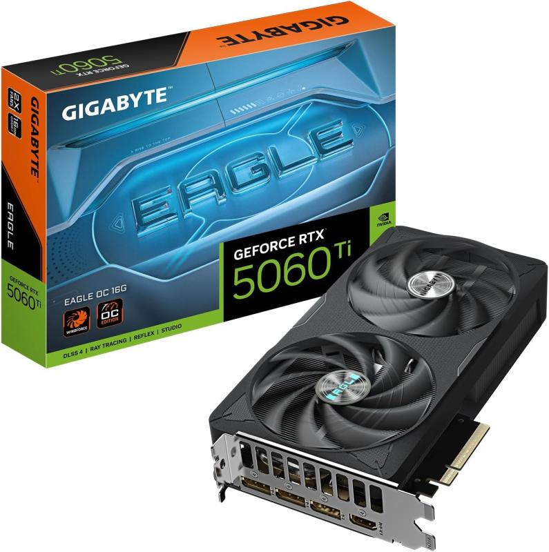 GPU RTX 5060TI 16GB GIGABYTE EAGLE BLACK