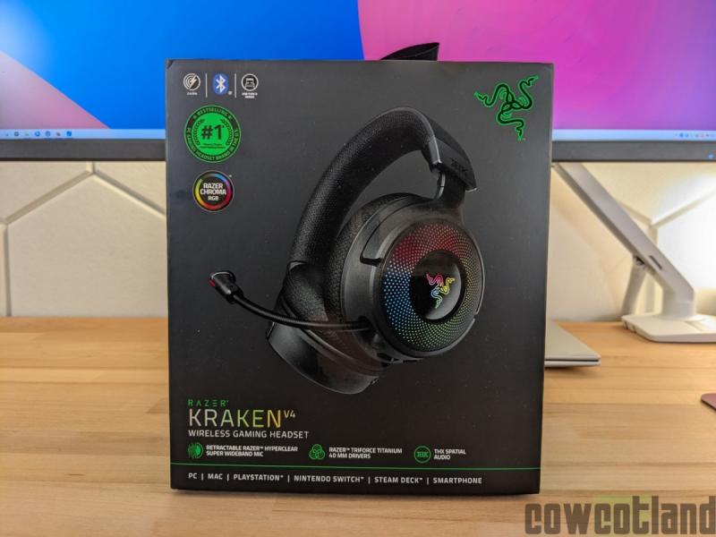 RAZER KRAKEN V4 Wireless Gaming Headset ORIGINAL européen