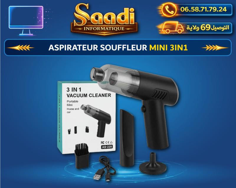 ASPIRATEUR SOUFFLEUR MINI 3IN1