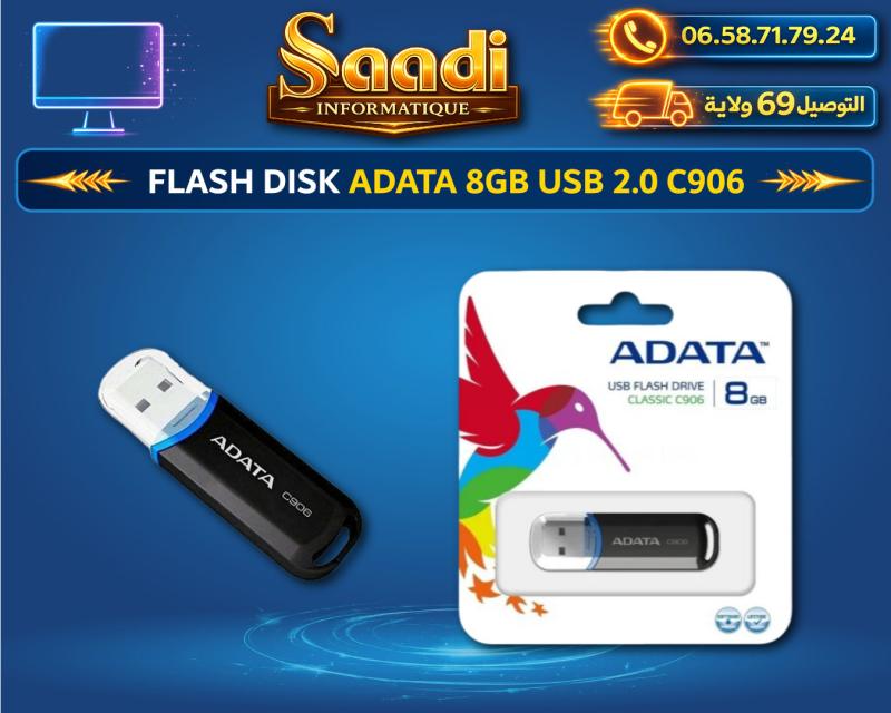 FLASH DISK ADATA 8GB USB 2.0 C906