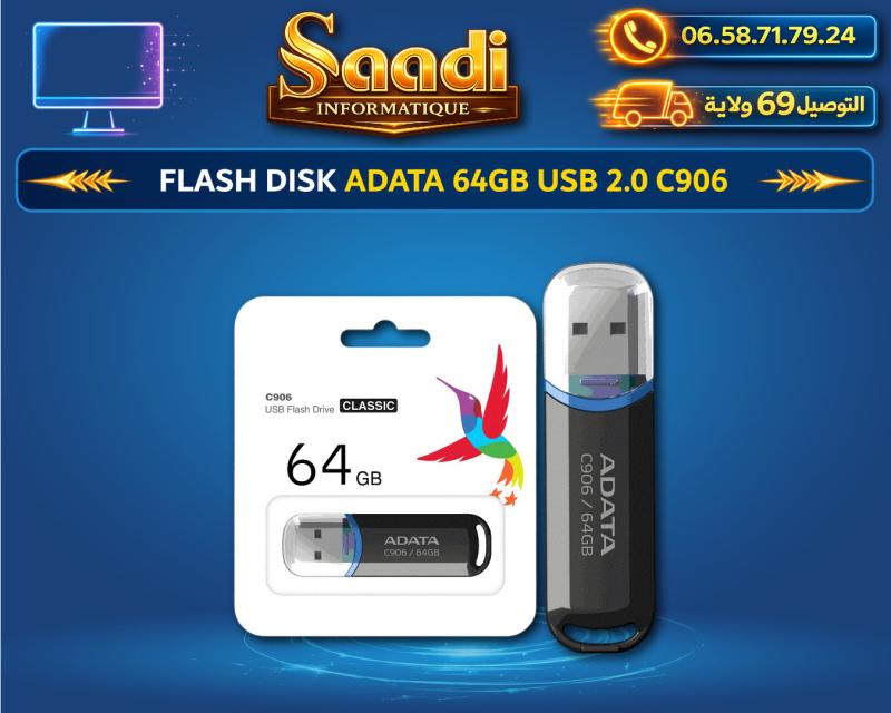 FLASH DISK ADATA 64GB USB 2.0 C906