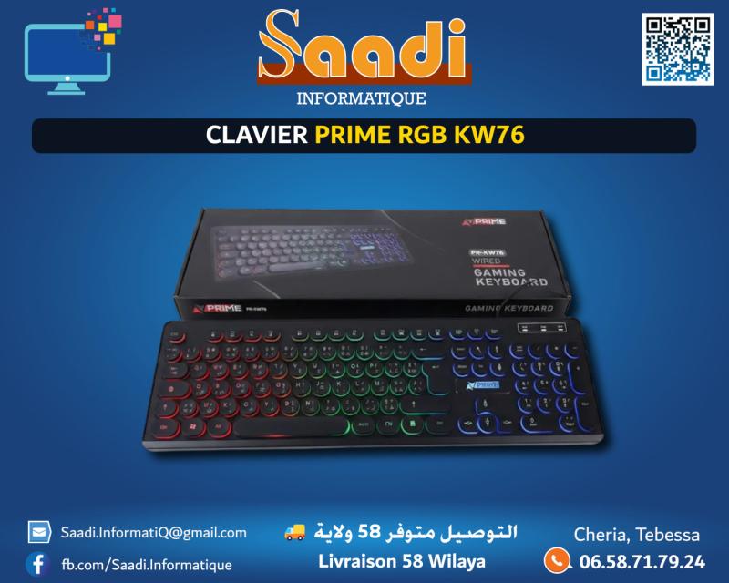 CLAVIER RGB PRIME KW76