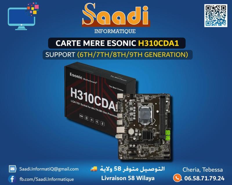CARTE MERE ESONIC H310CDA1