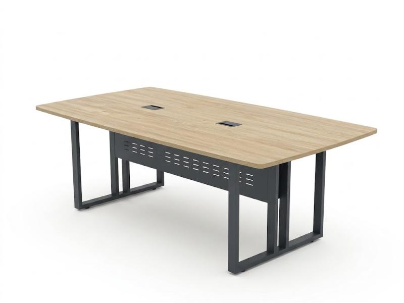 TABLE DE RÉUNION ECO STAR PIEDS MÉTAL