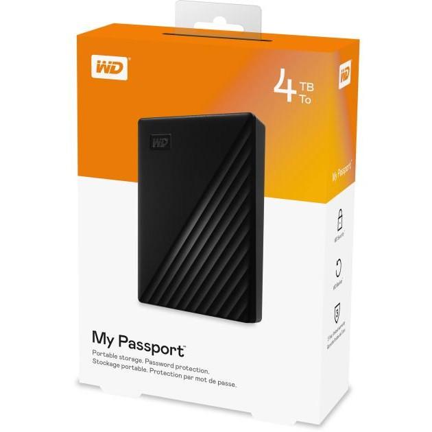 HDD EXTERNE WD MY PASSPORT – 4 TO