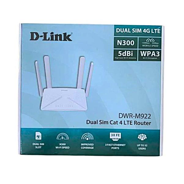 MODEM 4G DUAL SIM D-LINK DWR-M922