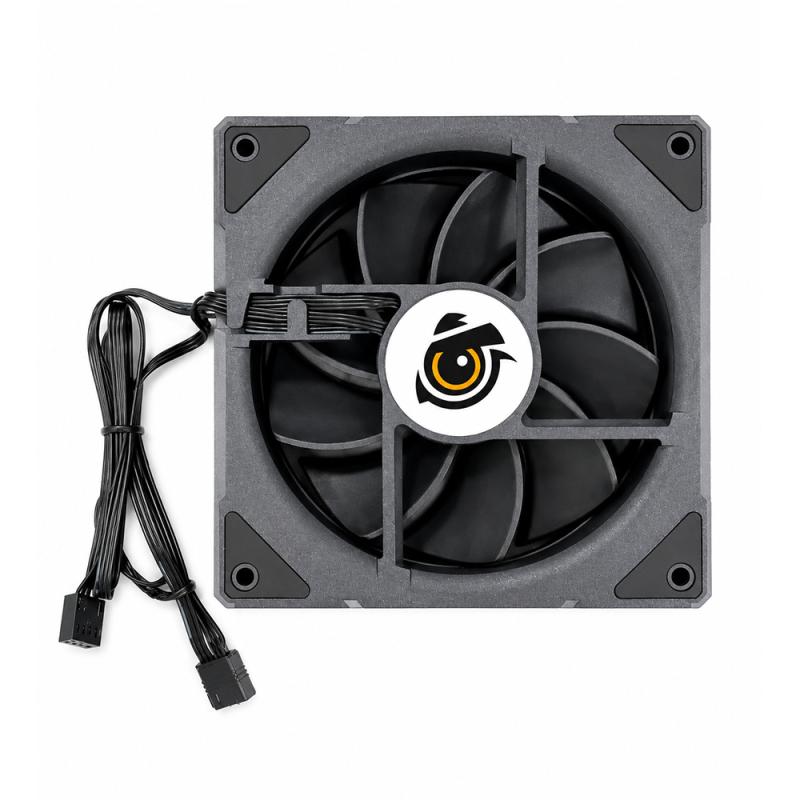 Ventilateur Boitier Gaming NOX M42-12cm Black